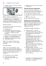 Preview for 16 page of Bosch WTA74201SG Installation And Operating Instructions Manual