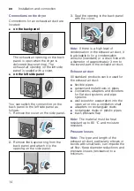 Preview for 14 page of Bosch WTA79200GB Installation And Operating Instructions Manual