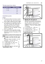 Preview for 17 page of Bosch WTA792L7SN Installation And Operating Instructions Manual