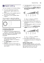 Preview for 31 page of Bosch WTA792L7SN Installation And Operating Instructions Manual