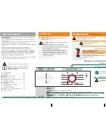 Preview for 3 page of Bosch WTE84106GB Installation Instructions, Instructions for Use, Programme Table User Manual