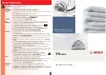 Preview for 8 page of Bosch WTE84301GB Operating Instructions Manual