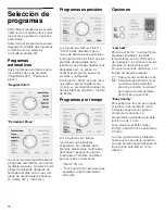 Preview for 44 page of Bosch WTE863000US Operating Instructions & Installation Instructions