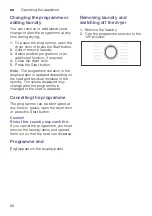 Preview for 26 page of Bosch WTG84260EE Installation And Operating Instructions Manual