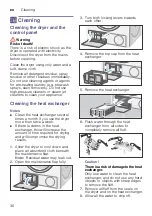 Preview for 30 page of Bosch WTG86262ES Installation And Operating Instructions Manual