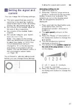 Preview for 27 page of Bosch WTG86263CL Installation And Operating Instructions Manual