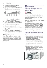 Preview for 28 page of Bosch WTG86263CL Installation And Operating Instructions Manual