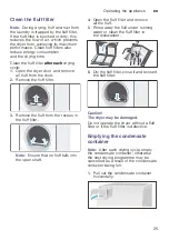 Preview for 25 page of Bosch WTG86400IR Installation And Operating Instructions Manual