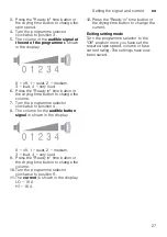 Preview for 27 page of Bosch WTG86400IR Installation And Operating Instructions Manual