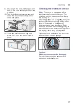 Preview for 29 page of Bosch WTG86400IR Installation And Operating Instructions Manual