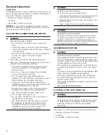 Preview for 14 page of Bosch WTG86400UC Use And Care Manual / Installation Instructions