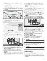 Preview for 15 page of Bosch WTG86400UC Use And Care Manual / Installation Instructions