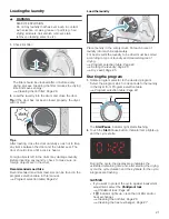 Preview for 21 page of Bosch WTG86400UC Use And Care Manual / Installation Instructions