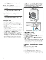 Preview for 16 page of Bosch WTG86402UC Use And Care Manual / Installation Instructions