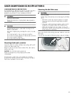 Preview for 35 page of Bosch WTG865H4UC Use And Care Manual / Installation Instructions