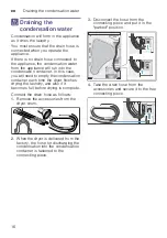 Preview for 16 page of Bosch WTG87238EE Installation And Operating Instructions Manual