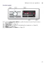 Preview for 21 page of Bosch WTG87238EE Installation And Operating Instructions Manual