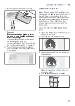 Preview for 25 page of Bosch WTH83008IT Installation And Operating Instructions Manual