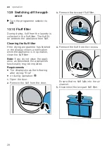 Предварительный просмотр 28 страницы Bosch WTH8300AU User Manual And Installation Instructiions