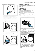 Предварительный просмотр 33 страницы Bosch WTH8300AU User Manual And Installation Instructiions