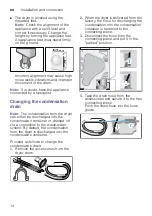 Предварительный просмотр 14 страницы Bosch WTH85200AU Installation And Operating Instructions Manual