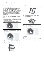 Preview for 26 page of Bosch WTH852L7SN Installation And Operating Instructions Manual