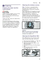 Preview for 29 page of Bosch WTH85V8PSN Installation And Operating Instructions Manual