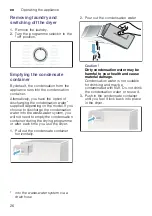 Preview for 26 page of Bosch WTH85VC8SN Installation And Operating Instructions Manual