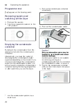 Preview for 26 page of Bosch WTH85VL7SN Installation And Operating Instructions Manual