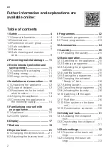 Preview for 2 page of Bosch WTH85VS6SN User Manual