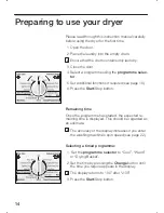 Preview for 14 page of Bosch WTL 6507 Instruction Manual And Installation Instructions