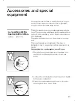 Preview for 41 page of Bosch WTL6508 Instruction Manual And Installation Instructions