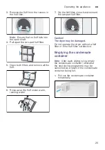 Preview for 25 page of Bosch WTM85268GR Installation And Operating Instructions Manual