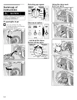 Preview for 12 page of Bosch WTMC5321US - 27" Electric Dryer 500 Series Owner'S Manual