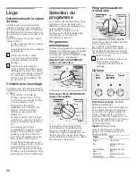 Preview for 36 page of Bosch WTMC5321US - 27" Electric Dryer 500 Series Owner'S Manual