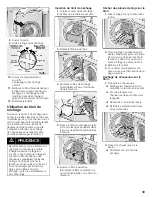 Preview for 39 page of Bosch WTMC5321US - 27" Electric Dryer 500 Series Owner'S Manual