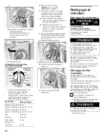 Preview for 40 page of Bosch WTMC5321US - 27" Electric Dryer 500 Series Owner'S Manual