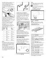 Preview for 52 page of Bosch WTMC5321US - 27" Electric Dryer 500 Series Owner'S Manual