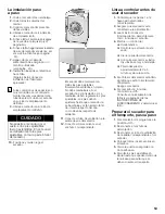 Preview for 53 page of Bosch WTMC5321US - 27" Electric Dryer 500 Series Owner'S Manual