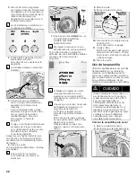 Preview for 60 page of Bosch WTMC5321US - 27" Electric Dryer 500 Series Owner'S Manual