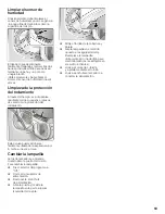 Preview for 63 page of Bosch WTMC5321US - 27" Electric Dryer 500 Series Owner'S Manual