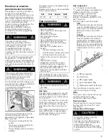 Preview for 7 page of Bosch WTMC8520UC - Nexxt 800 Series Dryer Gas Operating, Care And Installation Instructions Manual