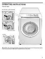 Preview for 11 page of Bosch WTMC8520UC - Nexxt 800 Series Dryer Gas Operating, Care And Installation Instructions Manual