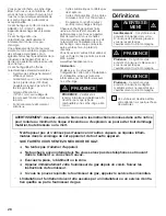 Preview for 26 page of Bosch WTMC8520UC - Nexxt 800 Series Dryer Gas Operating, Care And Installation Instructions Manual