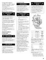 Preview for 29 page of Bosch WTMC8520UC - Nexxt 800 Series Dryer Gas Operating, Care And Installation Instructions Manual