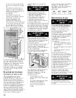 Preview for 30 page of Bosch WTMC8520UC - Nexxt 800 Series Dryer Gas Operating, Care And Installation Instructions Manual