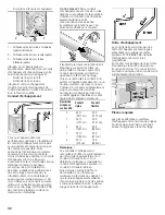 Preview for 32 page of Bosch WTMC8520UC - Nexxt 800 Series Dryer Gas Operating, Care And Installation Instructions Manual