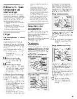 Preview for 39 page of Bosch WTMC8520UC - Nexxt 800 Series Dryer Gas Operating, Care And Installation Instructions Manual