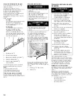 Preview for 58 page of Bosch WTMC8520UC - Nexxt 800 Series Dryer Gas Operating, Care And Installation Instructions Manual