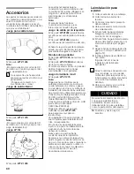 Preview for 60 page of Bosch WTMC8520UC - Nexxt 800 Series Dryer Gas Operating, Care And Installation Instructions Manual